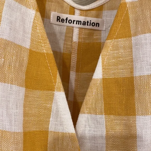 REFORMATION BEVERLY DRESS Small - Picture 3 of 5